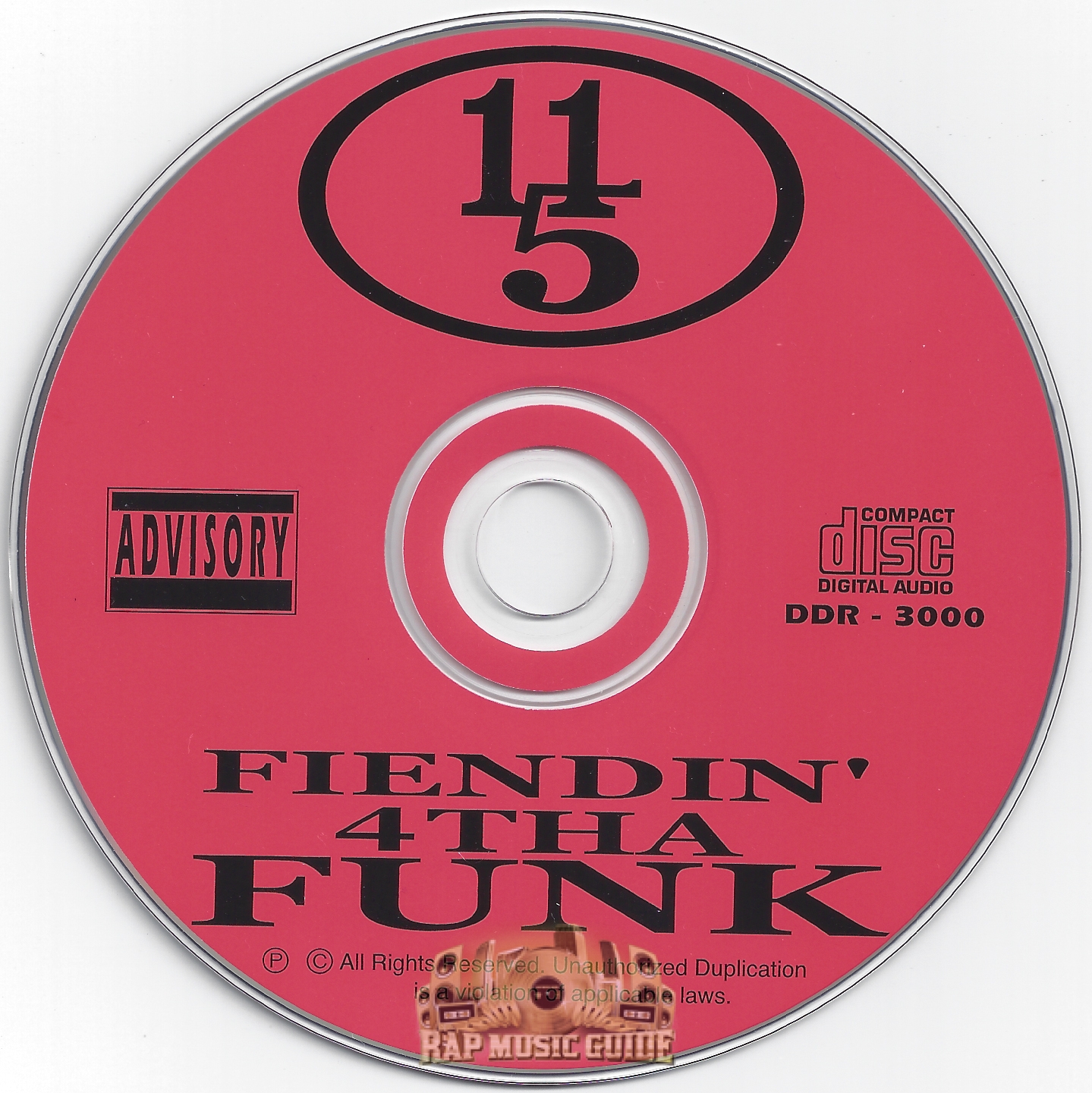 11/5 - Fiendin 4 Tha Funk: 4th Press. CD | Rap Music Guide